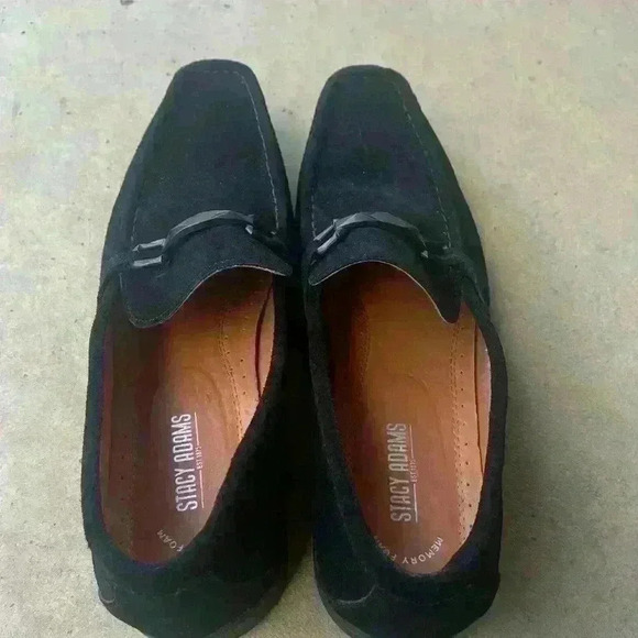 Stacey Adams Mens BLACK Loafers & Slip Ons. Size 11.5 M in box. - Picture 5 of 16